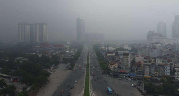 Air pollution in Hanoi worsens in winter, fine dust levels exceed safe limits