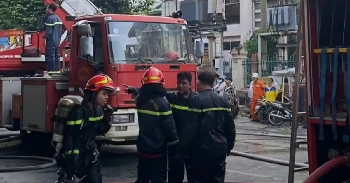 Two dead in a fire at a four-story rental house in Ho Chi Minh City