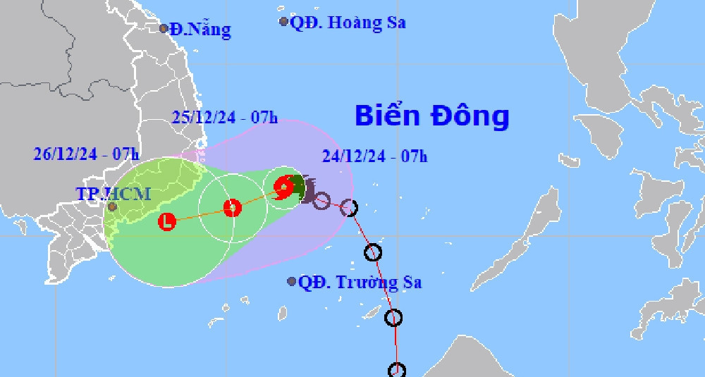 Tropical storm Pabuk weakens but causes heavy rains across southern Vietnam