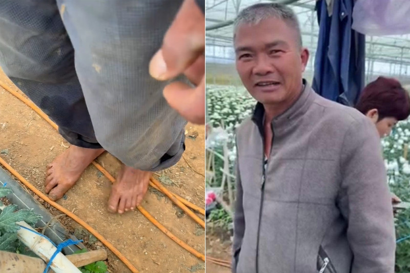 Barefoot farmer sends daughter to costly university