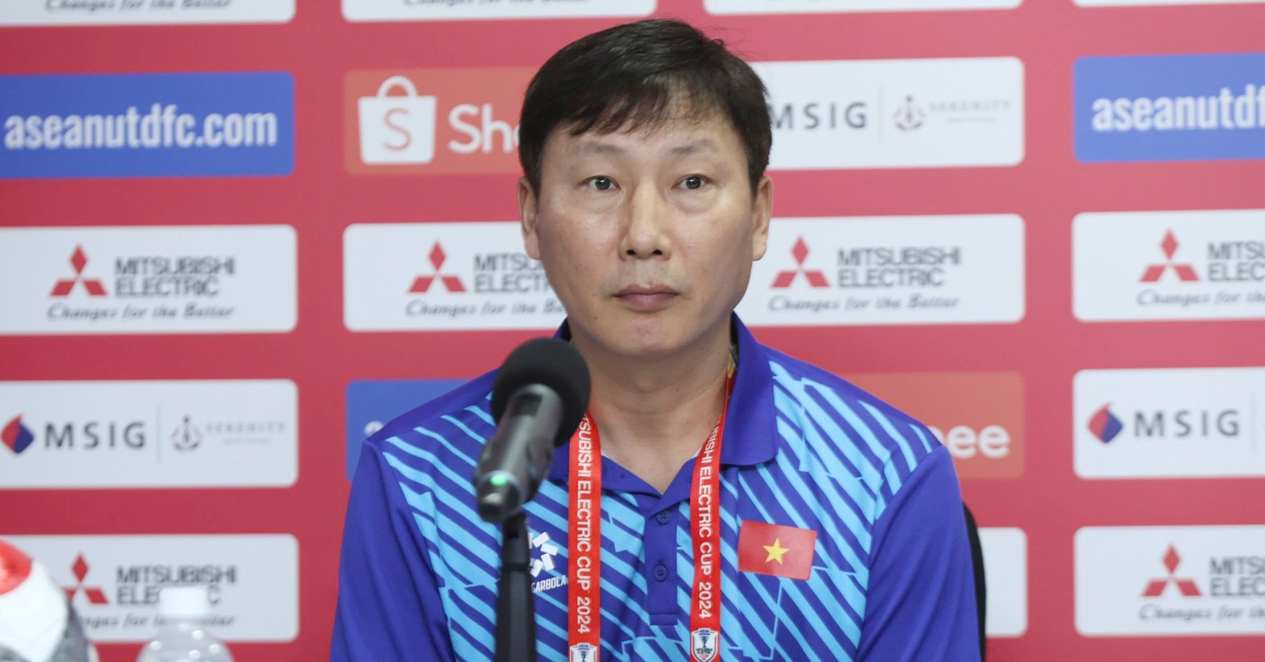 Coach Kim Sang Sik confident Vietnam will clinch ASEAN Cup 2024 title