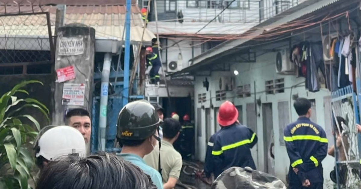 Early morning fire claims lives of two tenants in Ho Chi Minh City