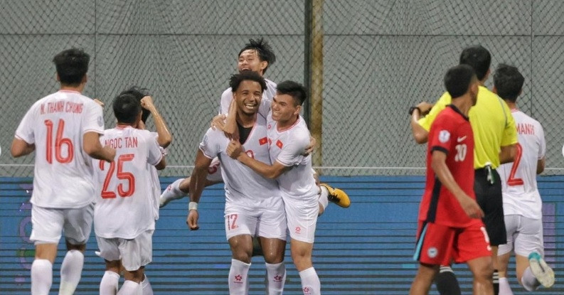 Singapore media laments 26 years without a victory over Vietnam