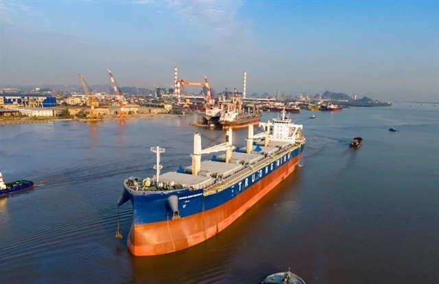 Largest ever made-in-Vietnam bulk carrier ready to sail