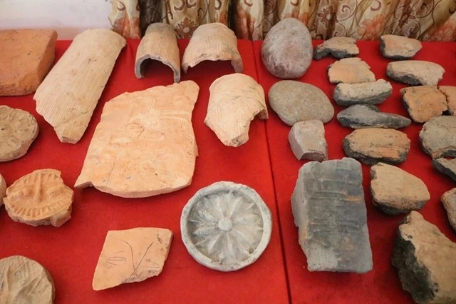 Over 2,300 pieces of bronze drum moulds found at ancient citadel