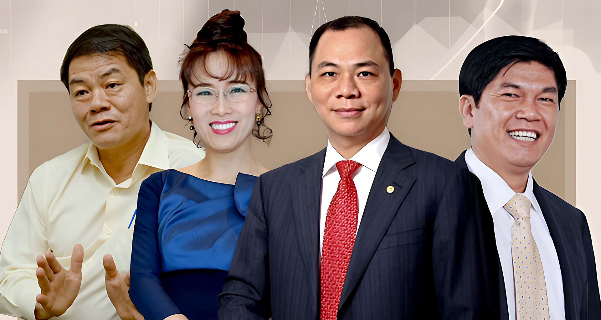 VN richest in 2024: New names enter the top 10, wealth sees slight increase