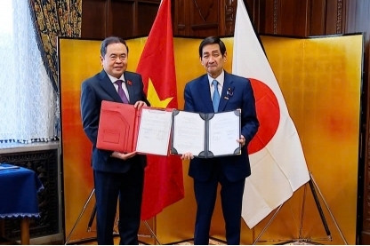 Vietnam and Japan ink parliamentary cooperation agreement