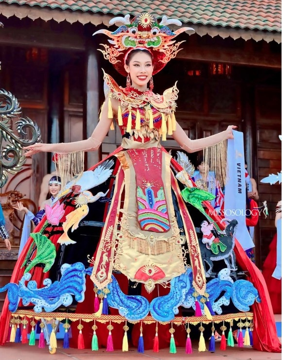 vietnam wins best traditional costume at miss fitness supermodel world 2024 picture 1