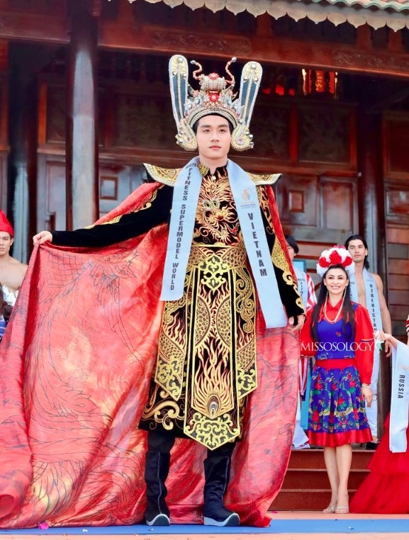 vietnam wins best traditional costume at miss fitness supermodel world 2024 picture 2