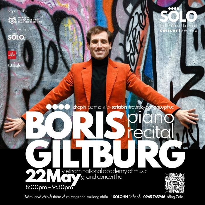 world s famous pianist boris giltburg to perform in vietnam for first time picture 1