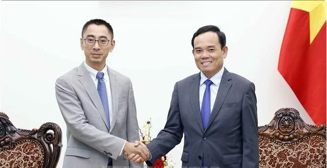 deputy pm hosts vice president of huawei asia pacific picture 1