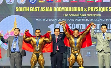 Vietnam tops SEA bodybuilding and physique sports championships