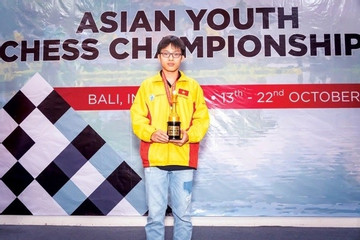 Chess master Phuc to compete at World Junior U20 Championship