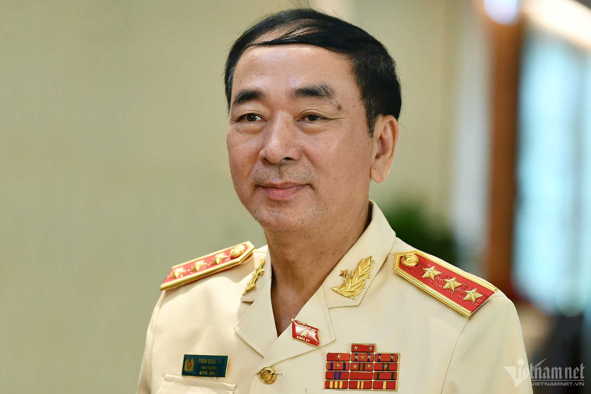 Senior Lieutenant General Tran Quoc To assigned to lead public security Senior Lieutenant General Tran Quoc To assigned to lead public security