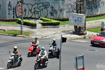 Da Nang’s streets covered with graffiti