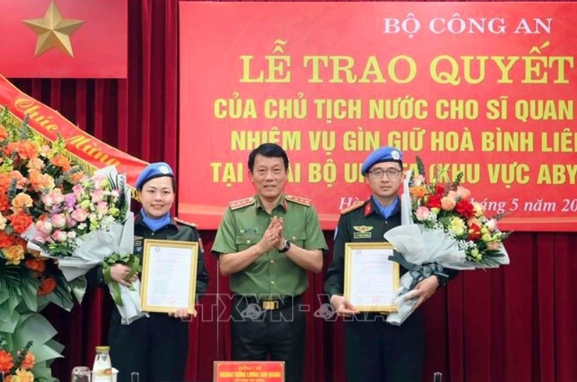 two more public security officers sent to un peacekeeping operations picture 1