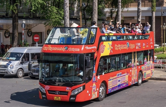 Hop-on hop-off bus launched in HCM City’s Chinatown