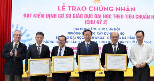 Four Vietnamese universities attain international quality accreditation