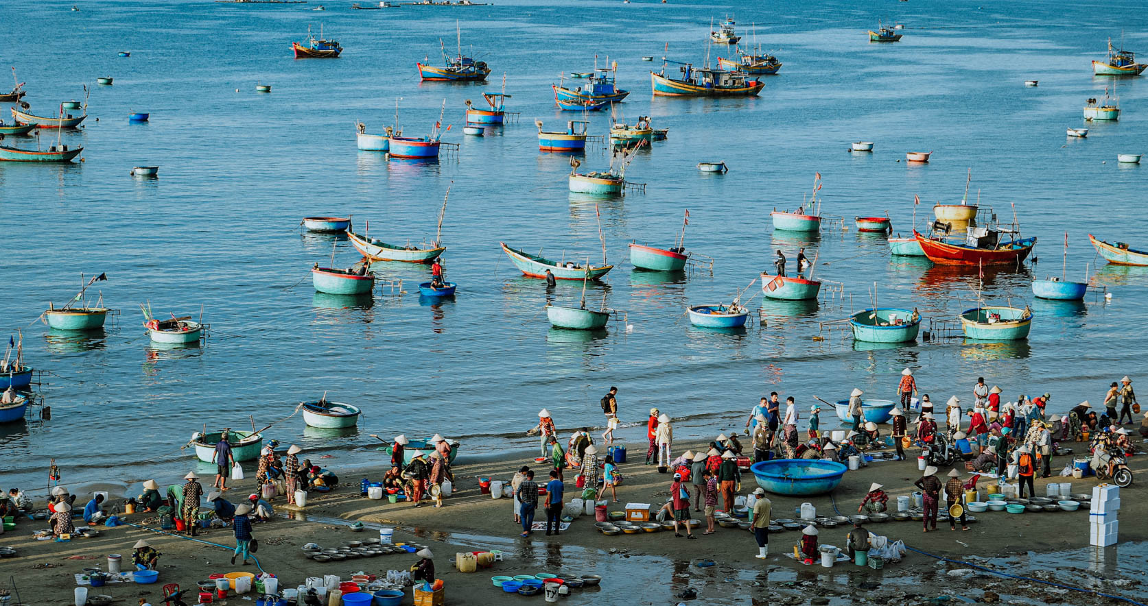 Mui Ne fish market: a unique experience of seafood sold by the bucket