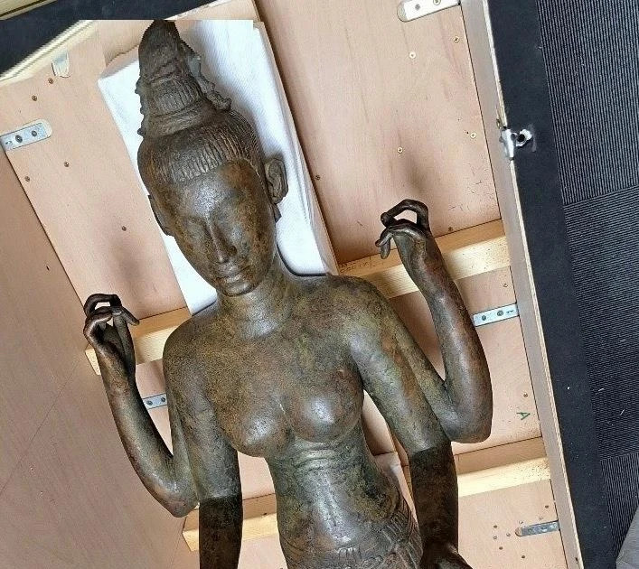 Bronze statue of Goddess Durga repatriated