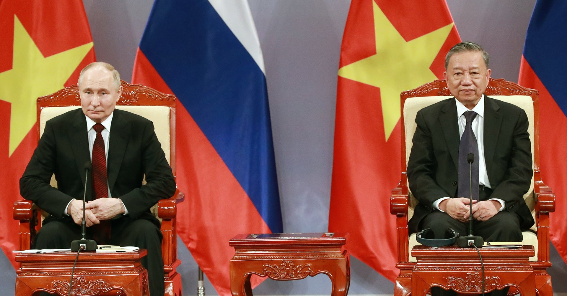 President To Lam recalls Russian proverb, emphasizes Vietnam-Russia bond