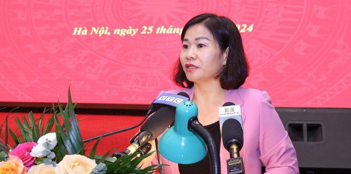 Politburo names Nguyen Thi Tuyen interim leader of Hanoi Party Committee