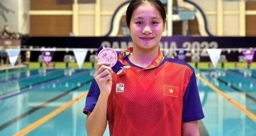 Vietnamese swimmer receives a wildcard entry for Paris Olympics