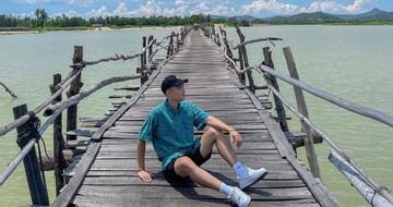 Vietnam's longest wooden bridge offers heart-stopping thrills in Phu Yen