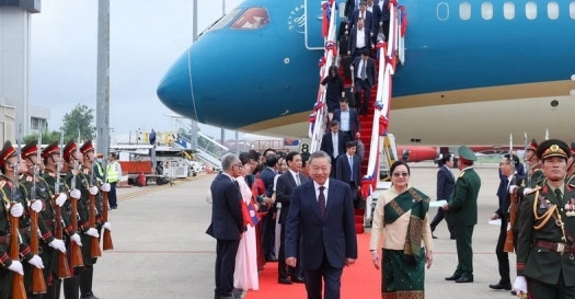 Vietnamese President To Lam begins State visit to Laos