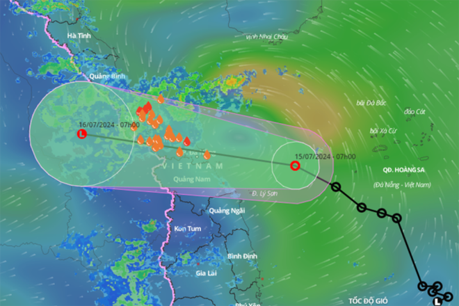 Tropical depression triggers heavy rain, warning of flash floods and landslides