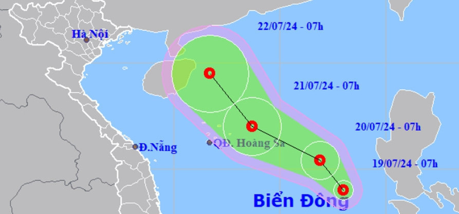 Rapid formation of tropical depression brings heavy rain to Vietnam