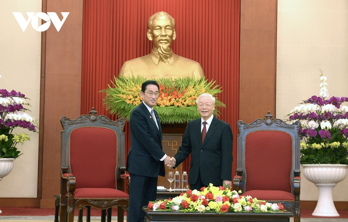 a look back at party leader nguyen phu trong in meetings with world leaders picture 13