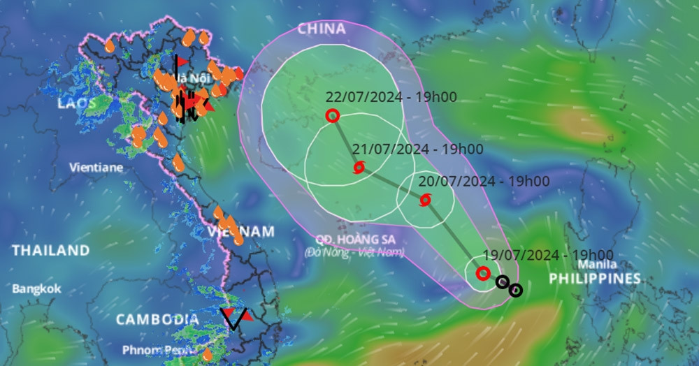 Tropical depression in East Sea expected to become storm by July 20