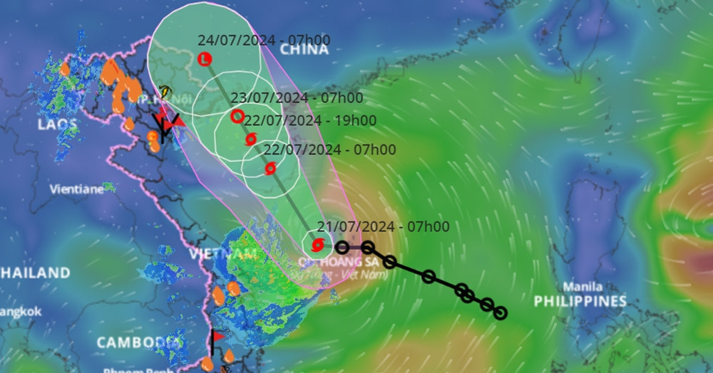 Tropical depression upgraded to Typhoon No. 2