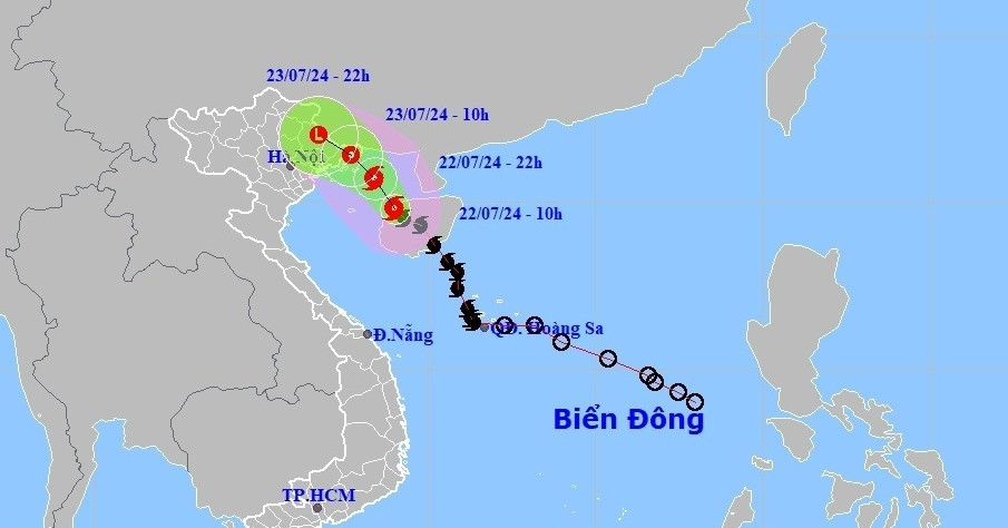 Urgent weather update: Typhoon Prapiroon to hit Quang Ninh and Hai Phong
