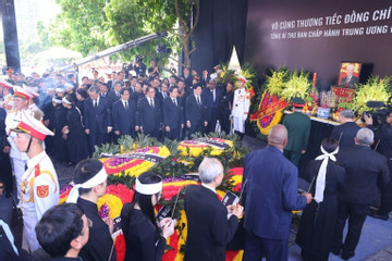 General Secretary Nguyen Phu Trong laid to rest forever