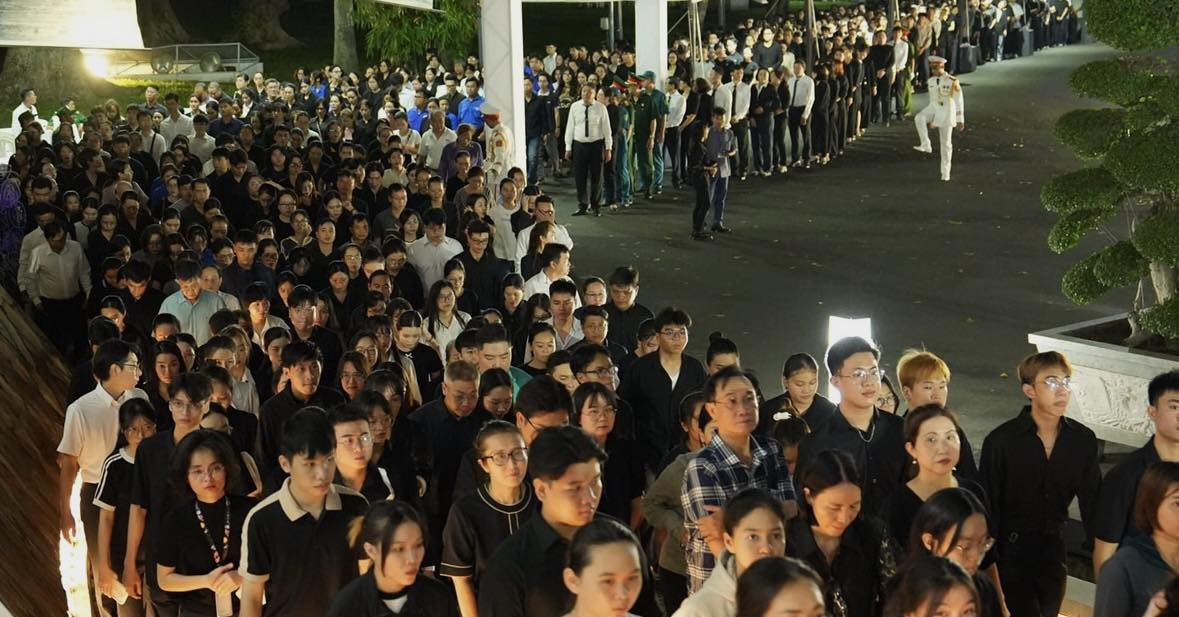 Over 38,000 mourners pay respects to General Secretary Nguyen Phu Trong in HCMC