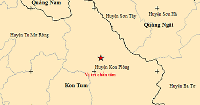 Kon Tum hit by 32 earthquakes in two days: Causes and concerns