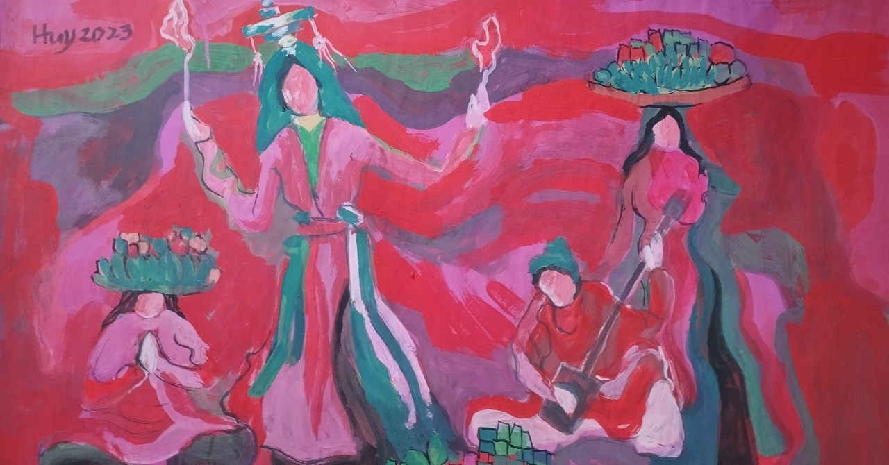 Exploring folk culture through the art of Truong Dinh Huy