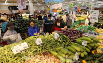 Consumer price index up 4.12% in seven months