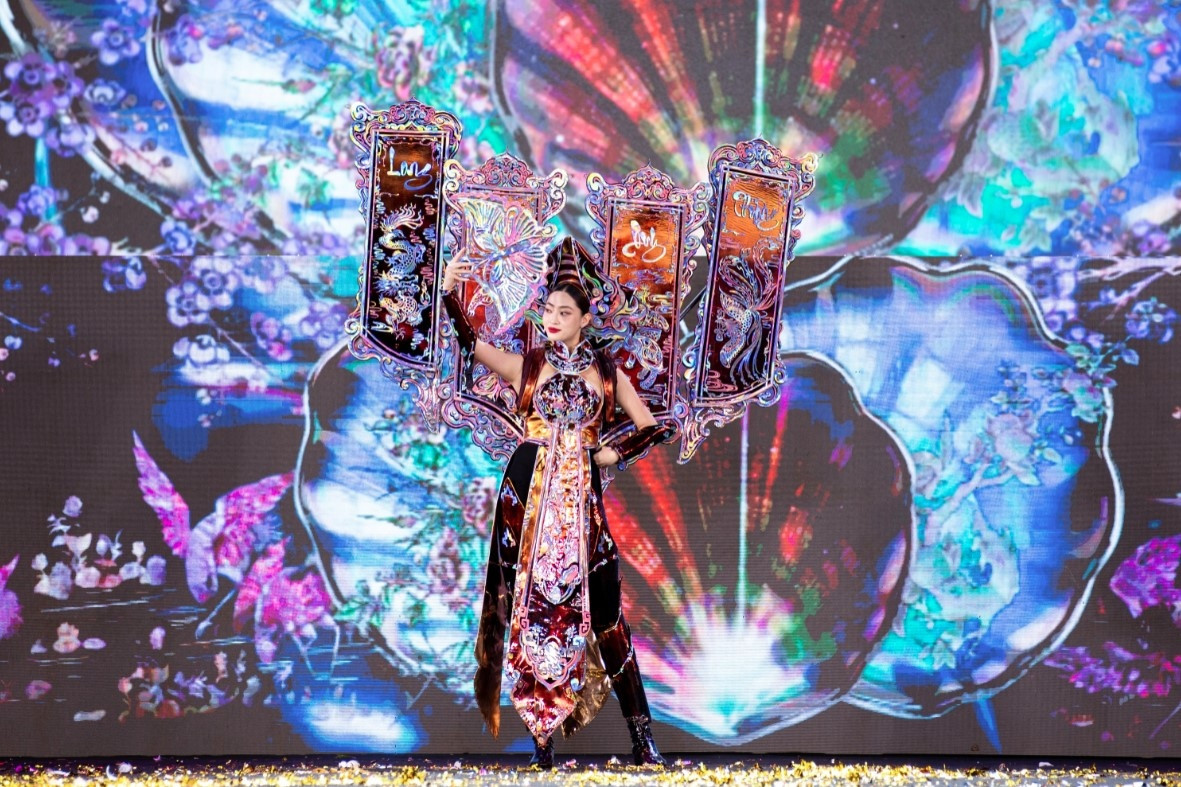 beauties wow in national costume competition at miss grand vietnam 2024 picture 9