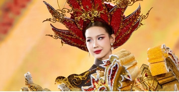 Beauties wow in national costume competition at Miss Grand Vietnam 2024