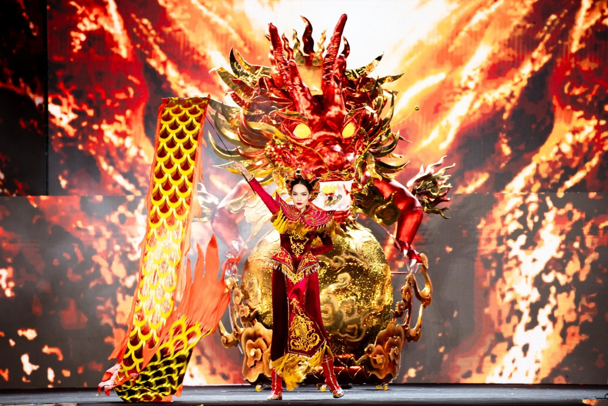 beauties wow in national costume competition at miss grand vietnam 2024 picture 10