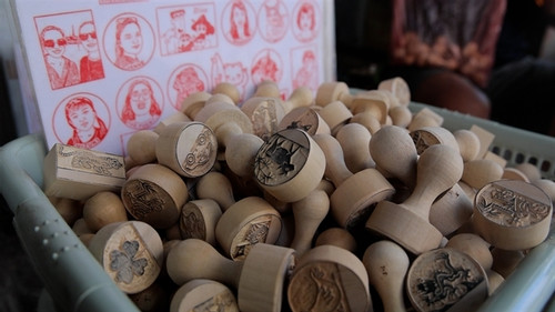 Hanoi's charming handcrafted wooden stamps