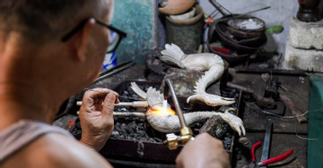 Inside Dong Xam's 600-year-old silver craft village