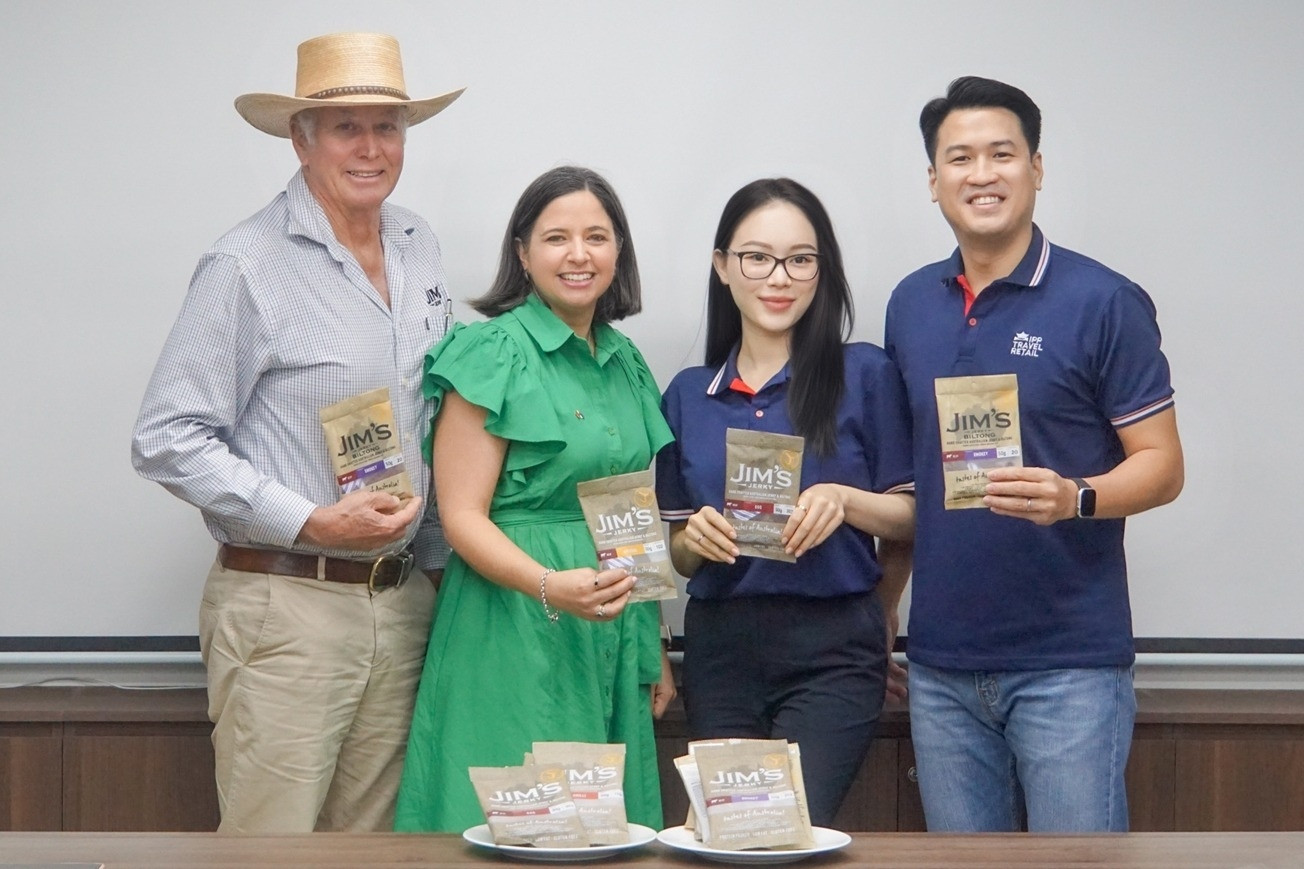 Jim’s Jerky expands to Vietnam with IPP Travel Retail