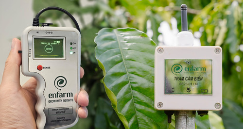 Vietnamese startup develops affordable soil nutrient sensor