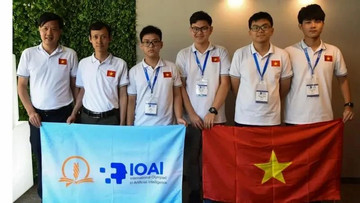 Vietnamese students win medals at first international AI olympiad