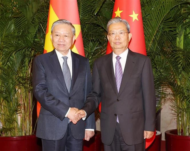 Vietnamese leader meets with top Chinese legislator