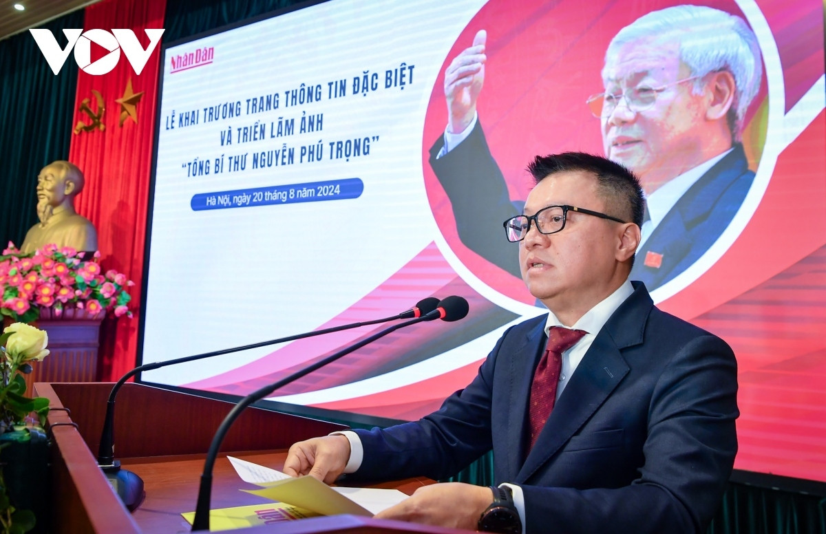 special webpage dedicated to late party general secretary nguyen phu trong launched picture 1
